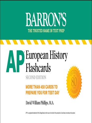 cover image of AP European History Flashcards